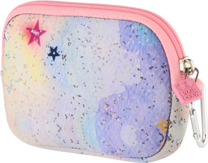 Pixie Crew kicsi rózsaszín Glitternox zseb pixelekkel