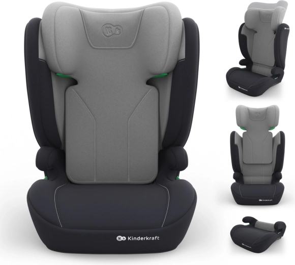 Kinderkraft autósülés i-spark 2 plus i-size 100–150 cm szürke