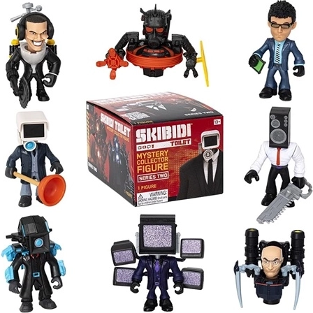 Cobi Skibidi Toilet titokzatos gyűjtői figura, 2. széria