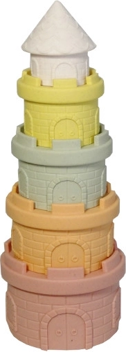 Gumi építőkockák – vártorony a legkisebbeknek