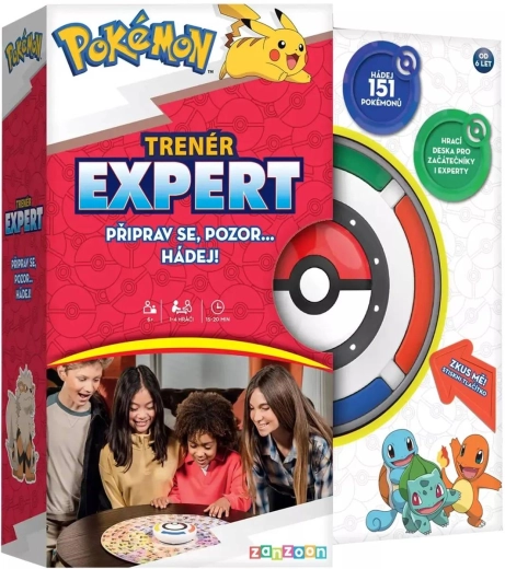 Pokémon tréner expert – elektronikus, hangos kvíz társasjáték