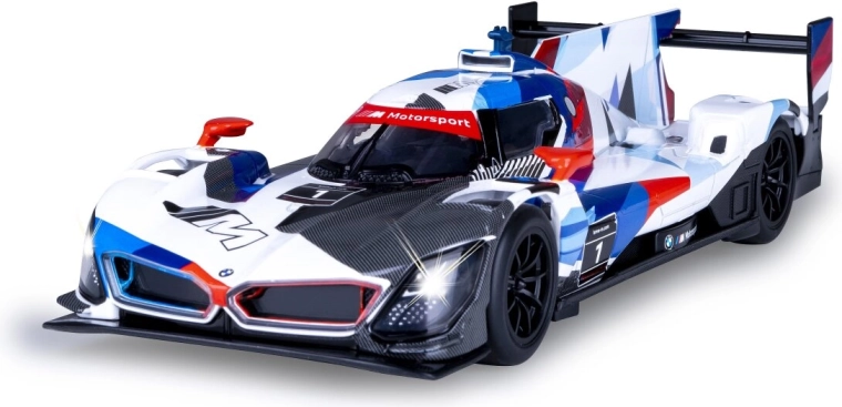 JAMARA BMW M Hybrid V8 versenyautó-modell 1:24 méretarányban, kék