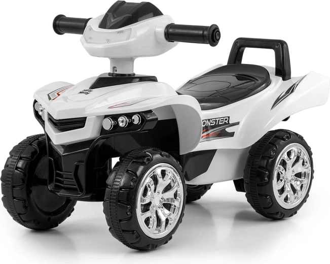 Monster quad futóbicikli, fehér