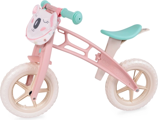 Gyerek futóbicikli Koala balance bike 12” rózsaszín