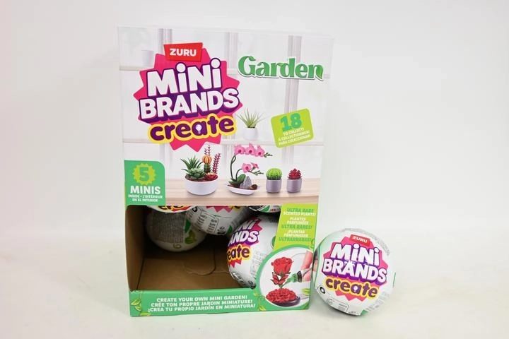 ZURU Mini Brands Create botanikus kert – kapszula mini növényekkel