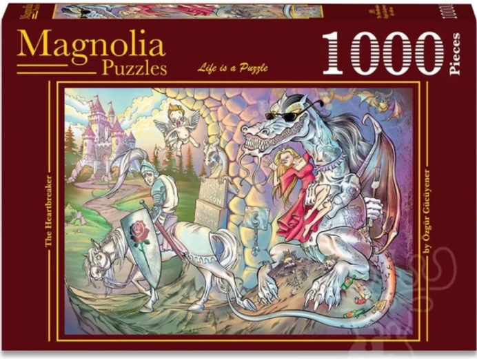 Magnolia puzzle „Szívtipró” 1000 darabos