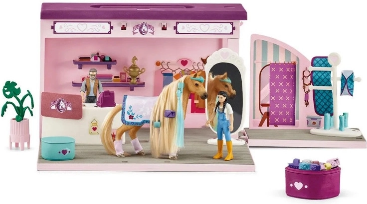 Összecsukható ló szalon Schleich HORSE CLUB Sofia's Szépségek