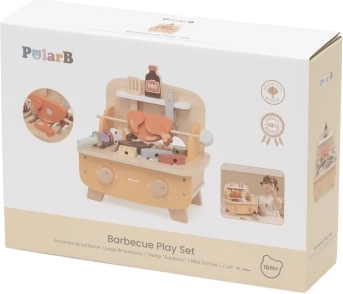 PolarB az első BBQ-m fa gyerekgrill