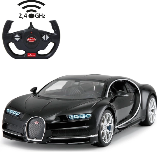 Jamara Bugatti Chiron RC autó 1:14 fekete 2,4 GHz - 1 db