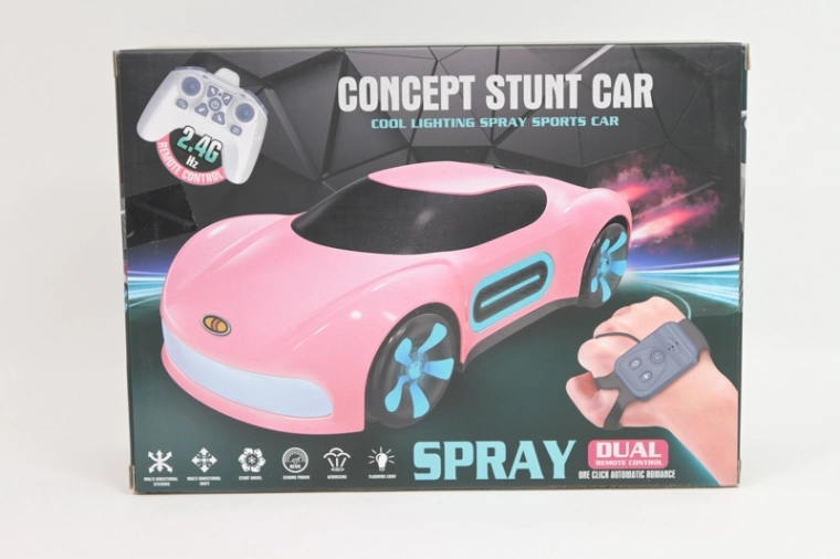 USB-töltésű RC autó fény- és füsthatással