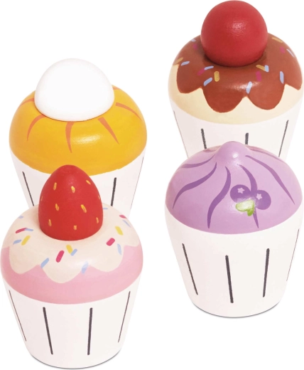 Le Toy Van fa muffinok – 4 db-os készlet