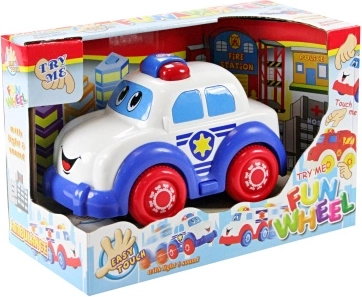 Rendőrautó fénnyel és hanggal