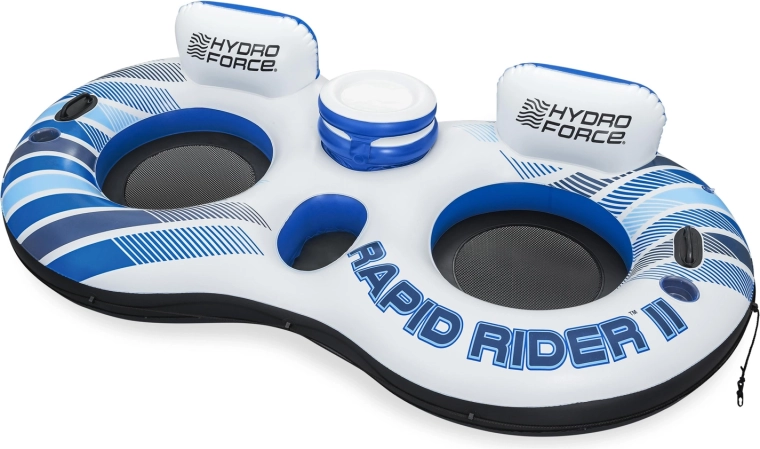 HYDRO-FORCE RAPID RIDER II felfújható kétszemélyes vízi fotel hálós ülésekkel 240 × 122 cm