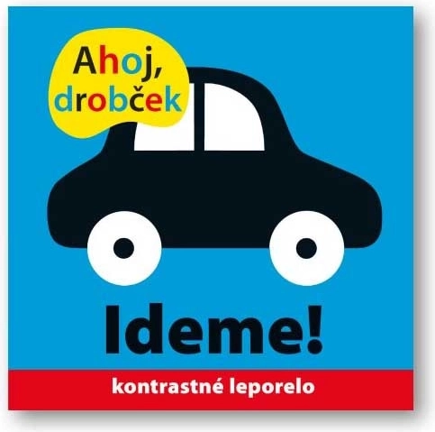 Szia kicsikém, indulunk! kontrasztos könyvecske