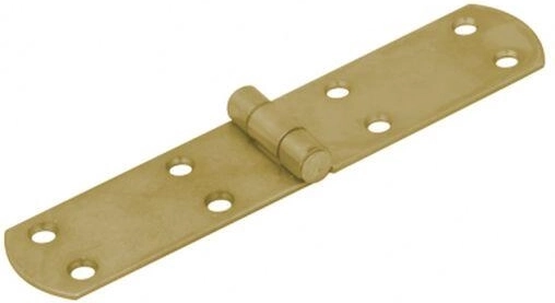 Francia zsanér 160 × 33 × 2,5 mm, sárgán horganyzott acél