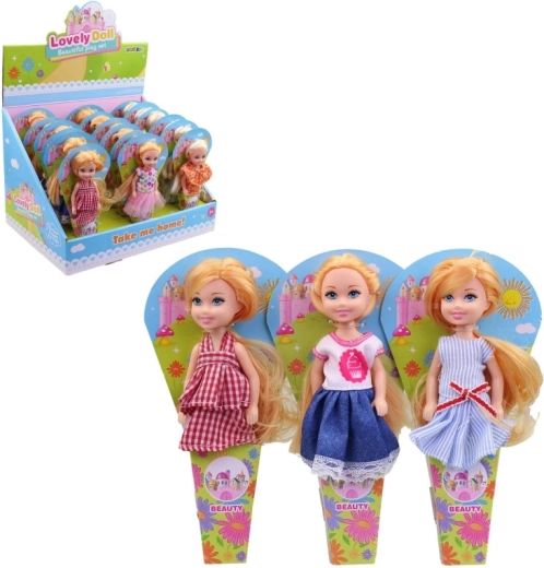 Baba 12,5 cm display dobozban – 18 darab