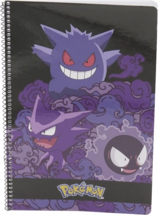 Pokémon A4 blokk gyűrűs kötésben - Gengar