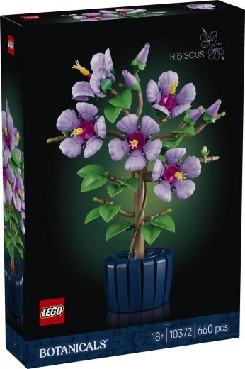 LEGO Botanicals Hibiszkusz 10372 – építőkészlet felnőtteknek