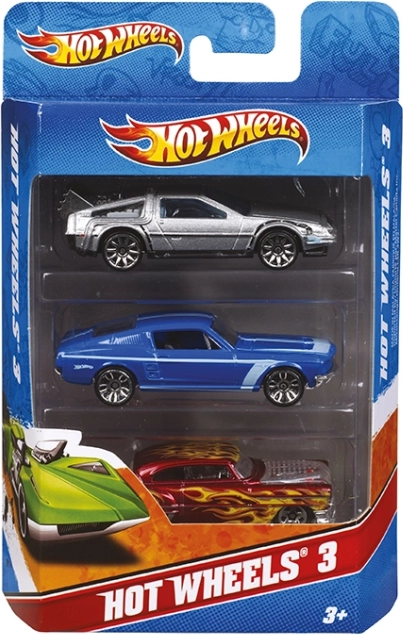 Hot Wheels kisautók szett 3 db