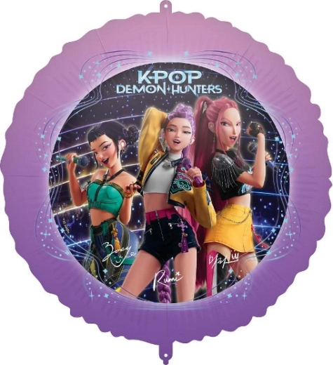 K-Pop Demon Hunters fólia lufi