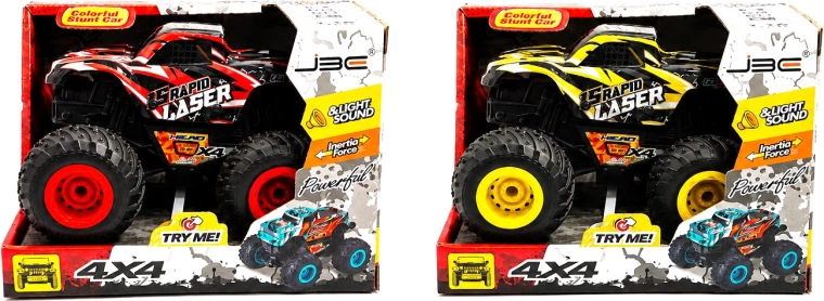 Jeep monster truck nagy kerekekkel – 1 db