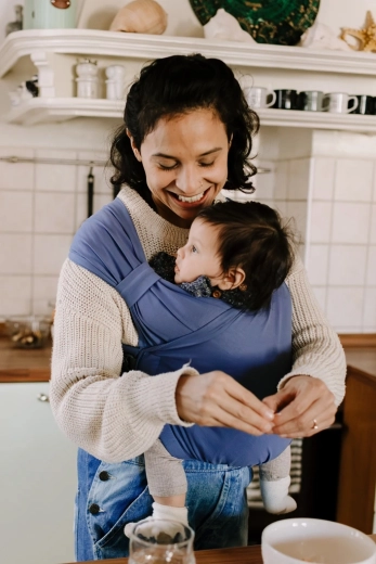 Boba Bliss babahordozó Vintage Navy Blue V2