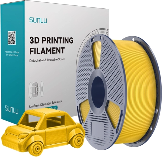 Sunlu PETG filament, élénksárga