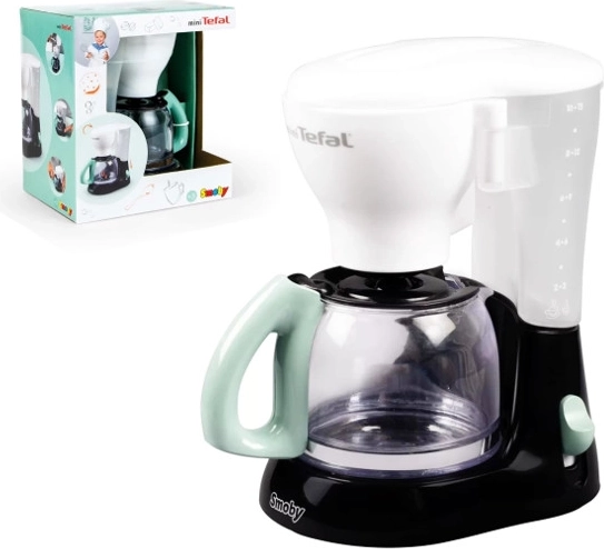 mini tefal kávéfőző gyerekeknek kancsóval és kézi pumpával