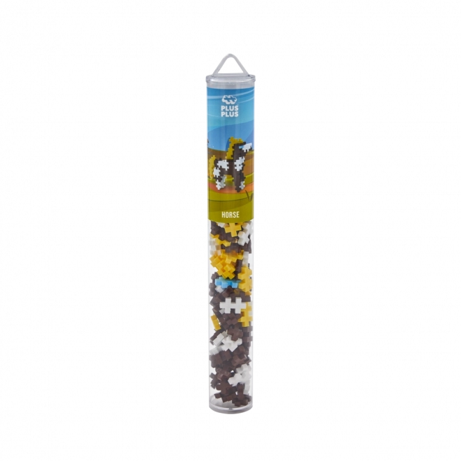 Kreatív Építőkockák Plus Plus Tuba Ló 100 db