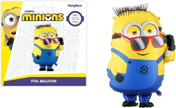 Fólia lufi Minion Ron 53 × 79 cm (mix) - 1 db