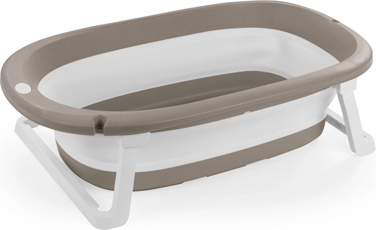 Összecsukható babakád Stone Gray 75,5 × 46,5 cm