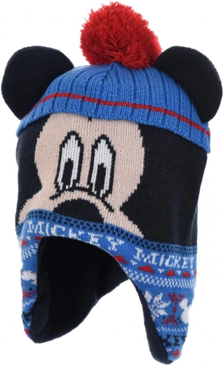 Mickey Mouse gyermek sapka polár béléssel