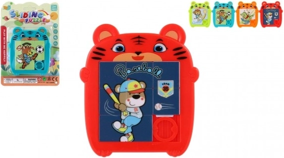 Állatka műanyag kirakó játék