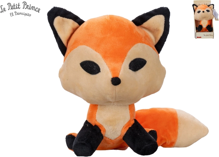 A kis herceg – plüss róka 19 cm, díszdobozban