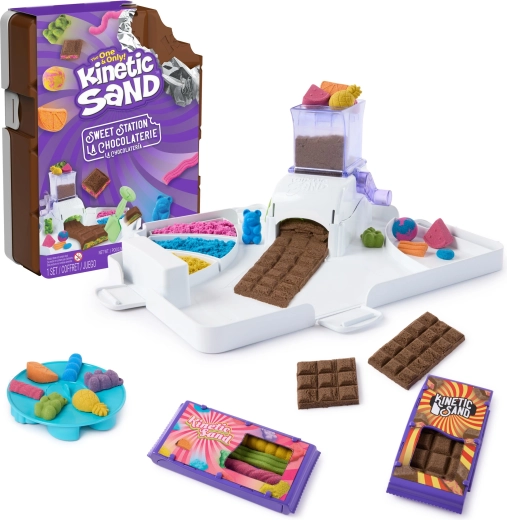 Kinetic Sand édességkészítés