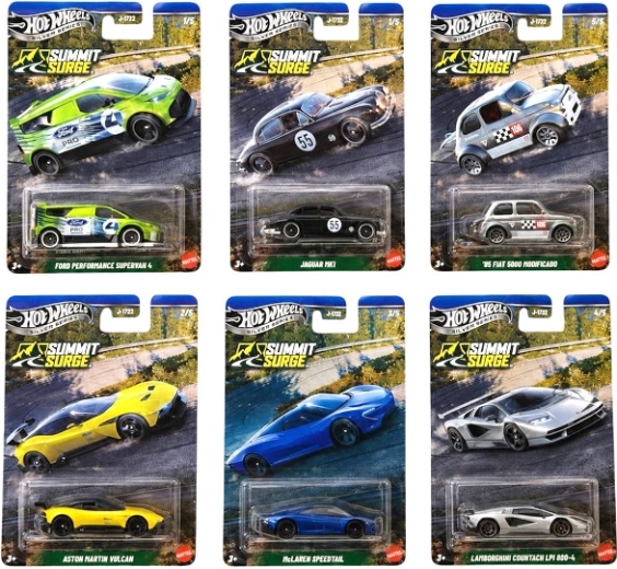 Hot Wheels gyűjtői kisautó Silver Series – Summit Surge - 1 db