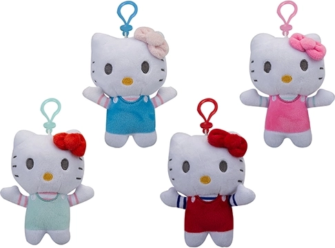 Hello Kitty plüss klippel 12 cm – 1 db