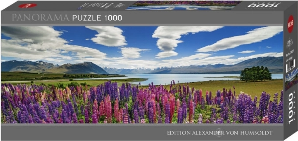 Panorámás puzzle 1000 darabbal – Tekapo-tó