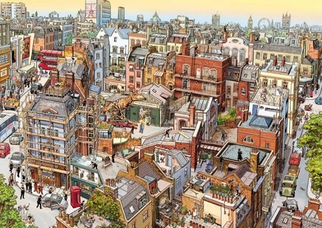 Sherlock kirakó 2000 darabbal a HEYE-től