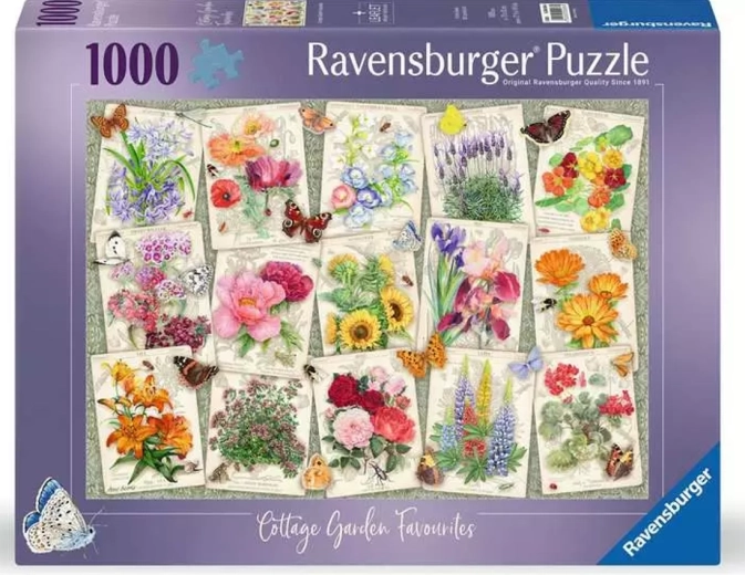 Ravensburger puzzle A vidéki kert kincsei 1000 darab