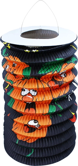 Vidám Halloween lampion tökökkel