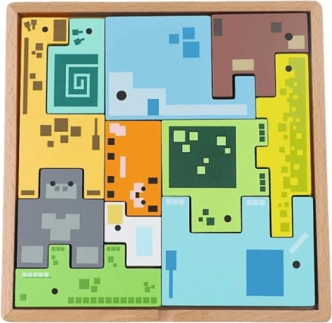 TREFL fa kirakó – Pixel Gang fejtörő