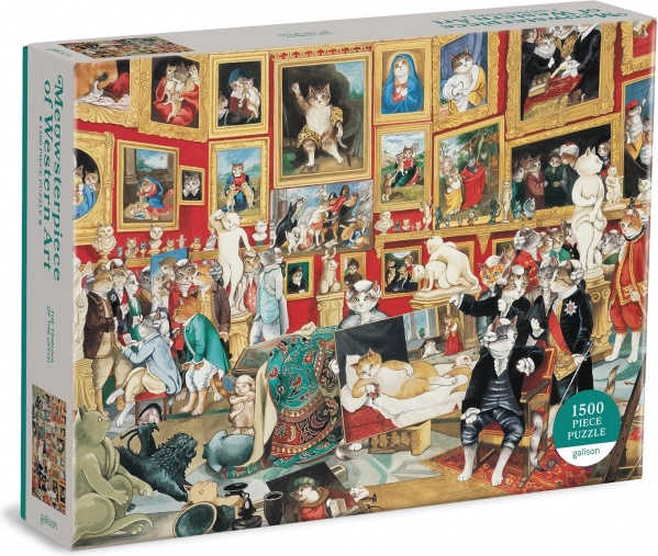 1500 darabos puzzle – Uffizi Tribün macskákkal a GALISON-tól