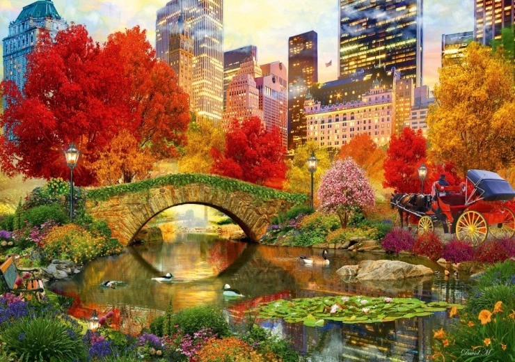 Puzzle Central Park NYC 2000 darab