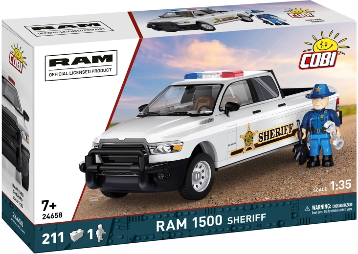 Cobi RAM 1500 Sheriff építőmodell 1:35 (211 darab) – 1 darab
