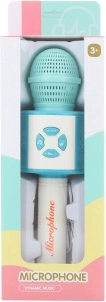 Kék műanyag gyerek mikrofon