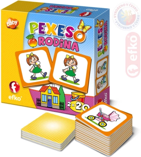 Efko baby pexeso család