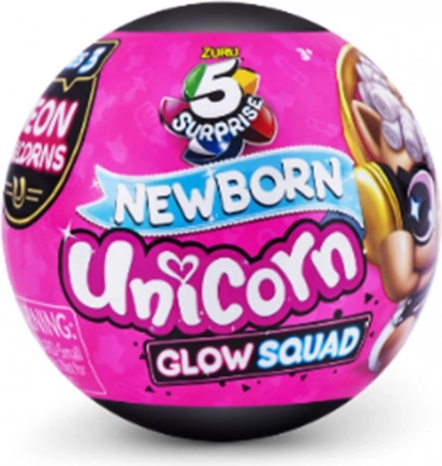 ZURU 5 Surprise Unicorn Squad Glow Squad világító unikornis kapszulában