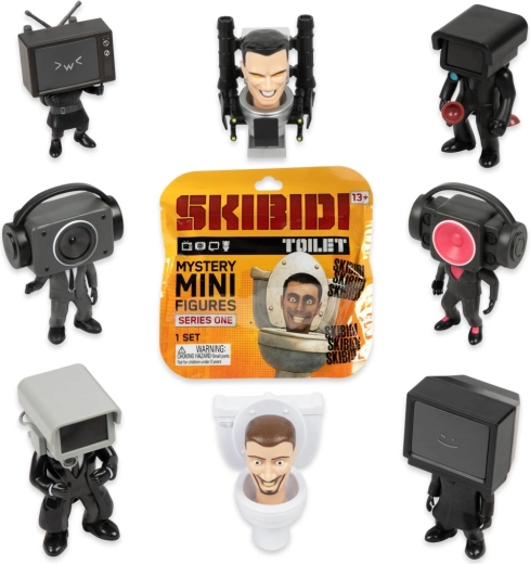 Skibidi Toilet mystery minifigura