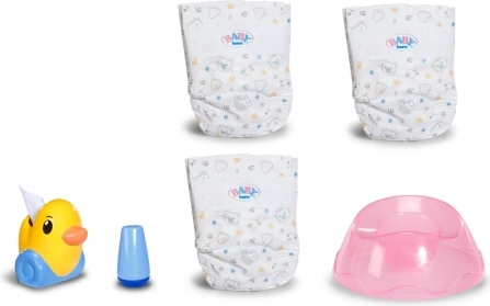 BABY born csecsemőkészlet bilivel babához